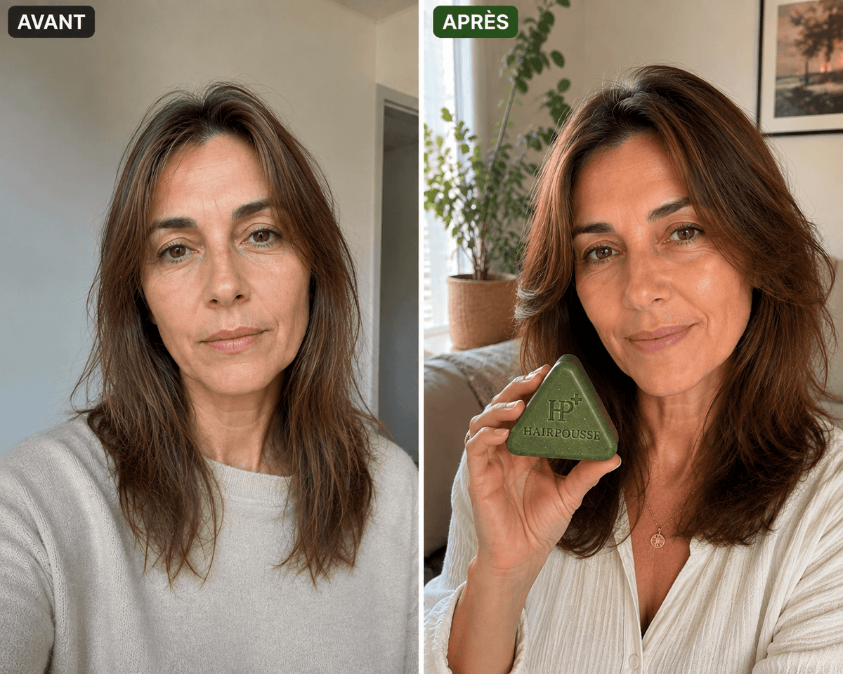 Soin solide cheveux - Fibre Renforcée & Plantes Coréennes